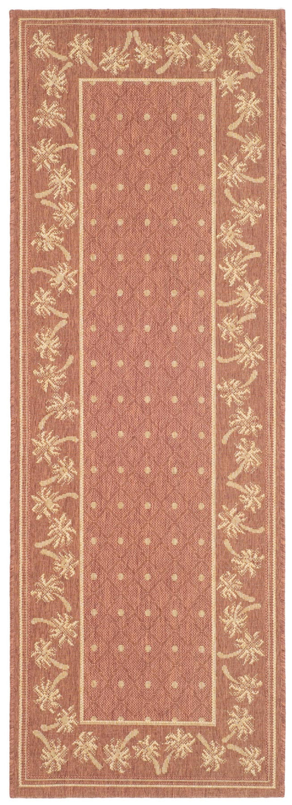 Safavieh Cy5148 Power Loomed 85.4% Polypropylene/10.4% Polyester/4.2% Latex Outdoor Rug CY5148A-4
