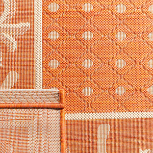 Safavieh Cy5148 Power Loomed 85.4% Polypropylene/10.4% Polyester/4.2% Latex Outdoor Rug CY5148A-4