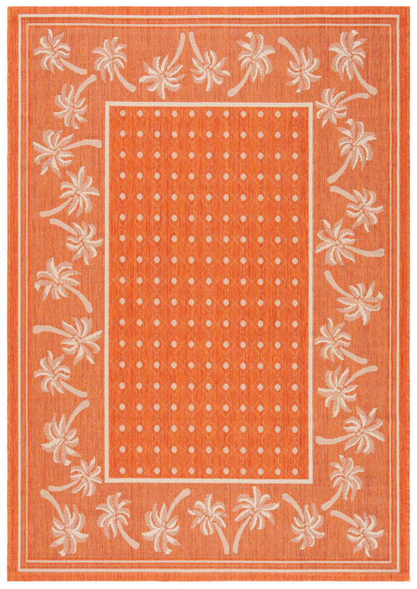 Safavieh Cy5148 Power Loomed 85.4% Polypropylene/10.4% Polyester/4.2% Latex Outdoor Rug CY5148A-4