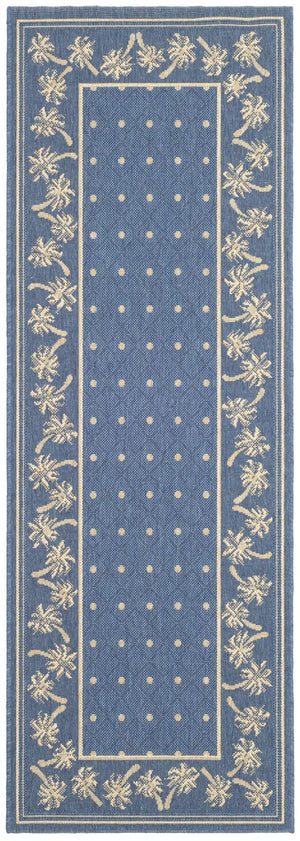 Safavieh Cy5148 Power Loomed 85.4% Polypropylene/10.4% Polyester/4.2% Latex Outdoor Rug CY5148C-4