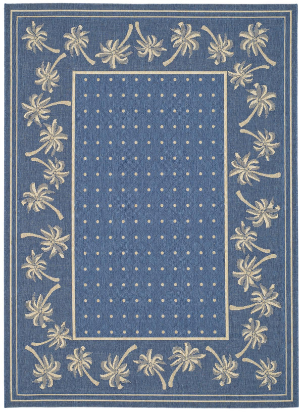 Safavieh Cy5148 Power Loomed 85.4% Polypropylene/10.4% Polyester/4.2% Latex Outdoor Rug CY5148C-4