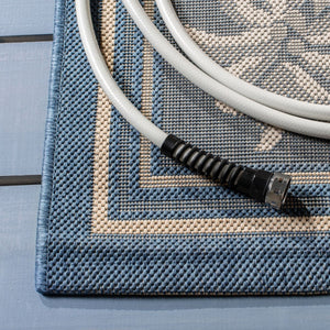 Safavieh Cy5148 Power Loomed 85.4% Polypropylene/10.4% Polyester/4.2% Latex Outdoor Rug CY5148C-4