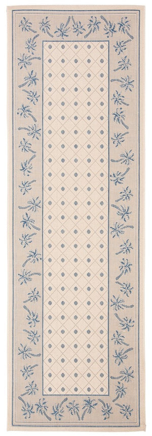 Safavieh Cy5148 Power Loomed 85.4% Polypropylene/10.4% Polyester/4.2% Latex Outdoor Rug CY5148F-4