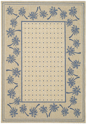 Safavieh Cy5148 Power Loomed 85.4% Polypropylene/10.4% Polyester/4.2% Latex Outdoor Rug CY5148F-4