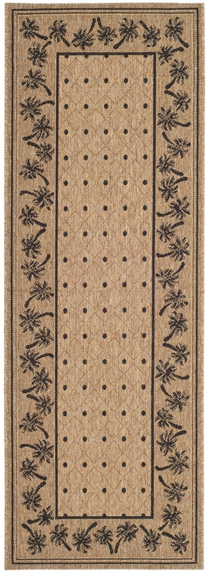 Safavieh Cy5148 Power Loomed 85.4% Polypropylene/10.4% Polyester/4.2% Latex Outdoor Rug CY5148H-4