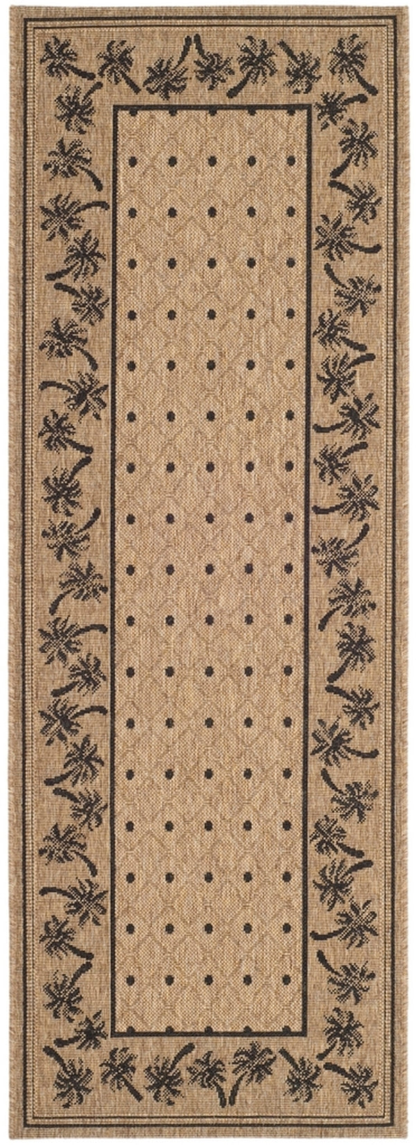 Safavieh Cy5148 Power Loomed 85.4% Polypropylene/10.4% Polyester/4.2% Latex Outdoor Rug CY5148H-4