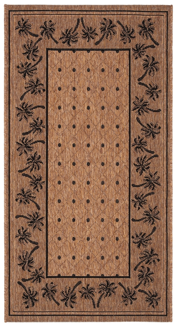 Safavieh Cy5148 Power Loomed 85.4% Polypropylene/10.4% Polyester/4.2% Latex Outdoor Rug CY5148H-4
