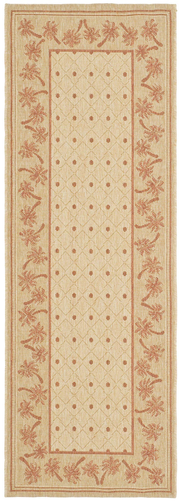 Safavieh Cy5148 Power Loomed 85.4% Polypropylene/10.4% Polyester/4.2% Latex Outdoor Rug CY5148J-4