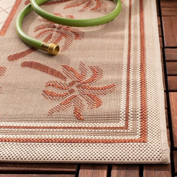 Safavieh Cy5148 Power Loomed 85.4% Polypropylene/10.4% Polyester/4.2% Latex Outdoor Rug CY5148J-4