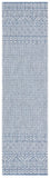 Courtyard  Outdoor Power Loomed 85.4% Polypropylene, 10.4% Polyester, 4.2% Latex Rug Blue / Navy