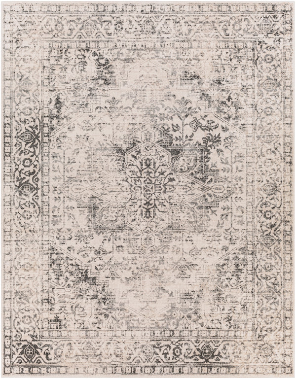 City Light CYL-2313 Modern Polypropylene Rug CYL2313-71010 Charcoal, Cream, Wheat, Light Gray, Black 100% Polypropylene 7'10" x 10'