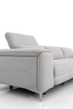 VIG Furniture Divani Casa Cyprus - Contemporary Grey Fabric Sofa w/ Electric Recliners VGKNE9172-GRY-4S