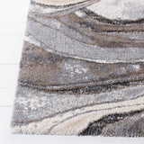 Cyrus Shag 118 Shag & Flokati Power Loomed Polpropylene + Polyester Shrink Rug Grey / Beige