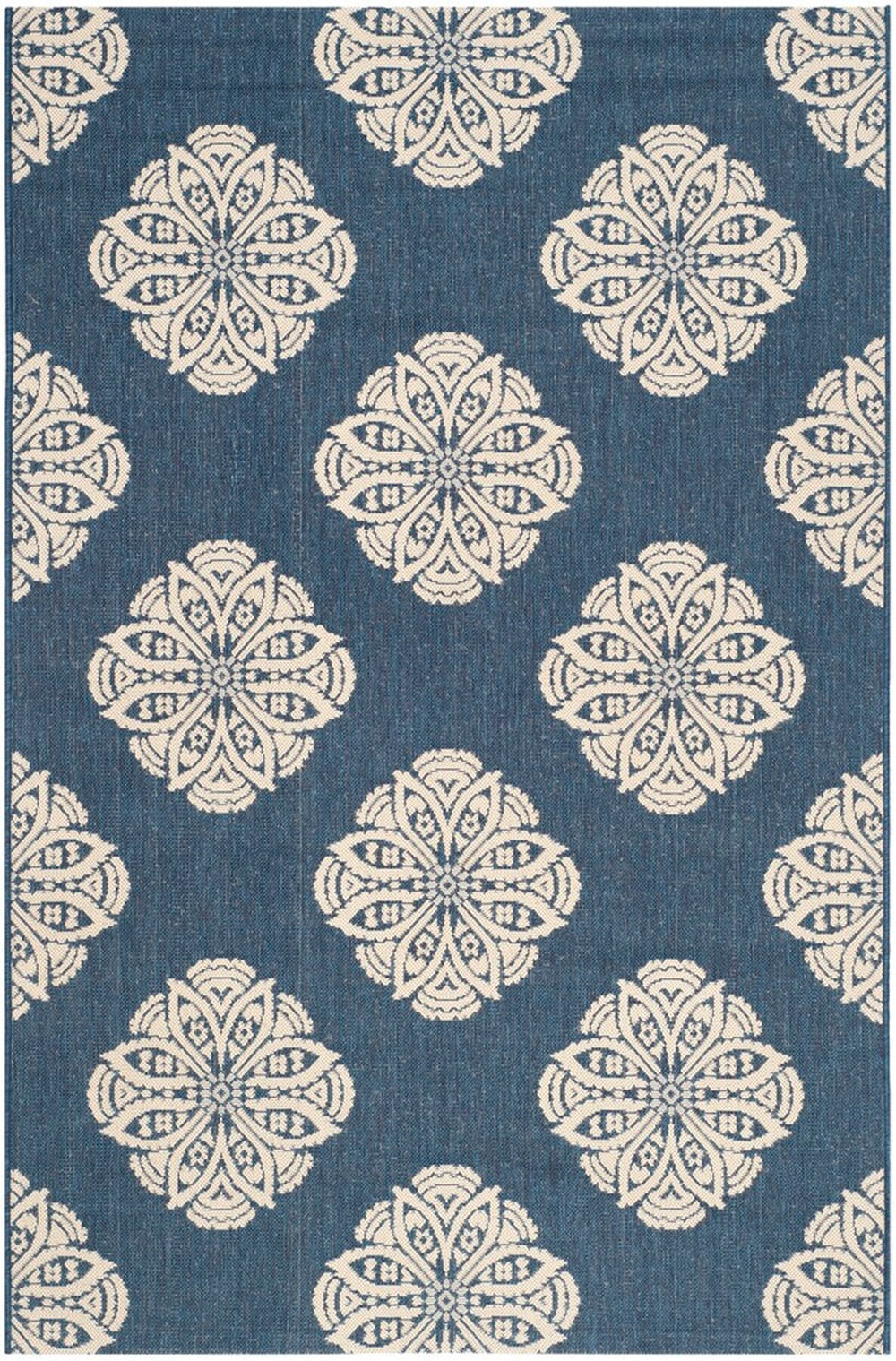 Safavieh Cyw2432 Power Loomed 85.4% Polypropylene/10.4% Polyester/4.2% Latex Outdoor Rug CYW2432A-5