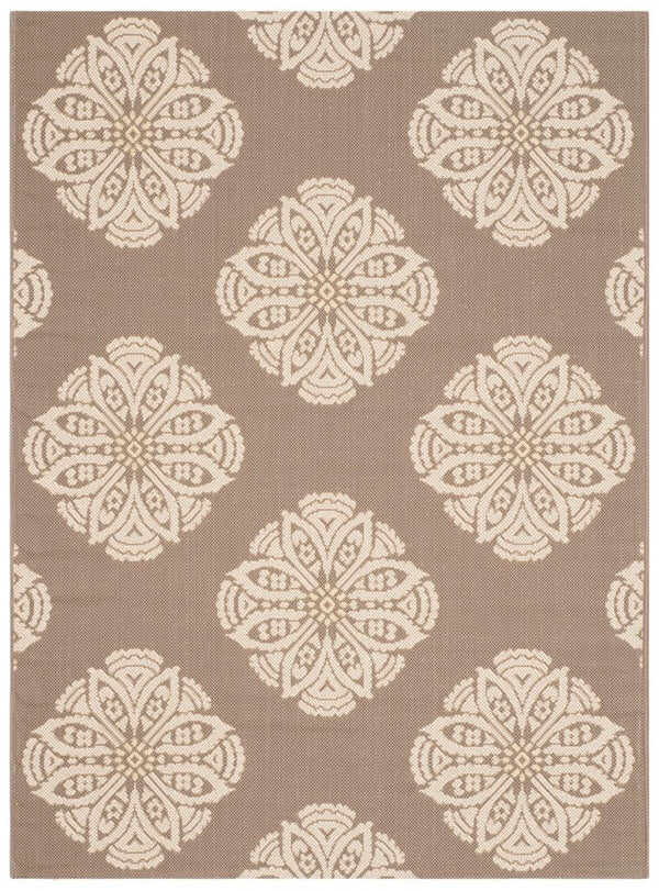 Safavieh Cyw2432 Power Loomed 85.4% Polypropylene/10.4% Polyester/4.2% Latex Outdoor Rug CYW2432B-5