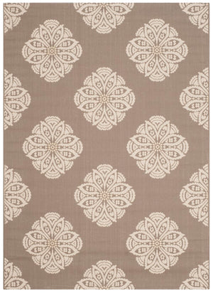 Safavieh Cyw2432 Power Loomed 85.4% Polypropylene/10.4% Polyester/4.2% Latex Outdoor Rug CYW2432B-5