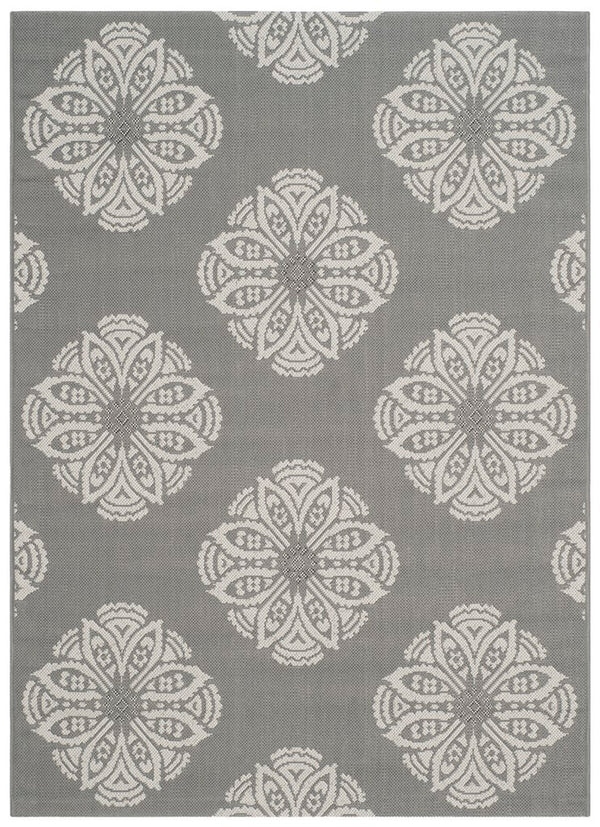 Safavieh Cyw2432 Power Loomed 85.4% Polypropylene/10.4% Polyester/4.2% Latex Outdoor Rug CYW2432C-5