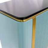 Pasargad Mayfair Modern Cabinet, Doors With Gold Metal Frame D1-3-PASARGAD