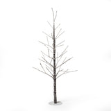 4-foot Pre-Lit 228 Warm White LED Artificial Christmas Twig Tree