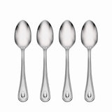 French Perle Teaspoons, Set of 8