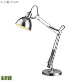 Ingelside 26'' High 1-Light Desk Lamp - Chrome