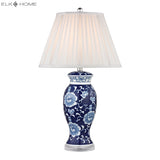 Haight 28'' High 1-Light Table Lamp - Blue