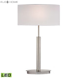 Port Elizabeth 24'' High 1-Light Table Lamp - Satin Nickel