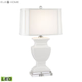 Triumphal Urn 27'' High 1-Light Table Lamp - Gloss White