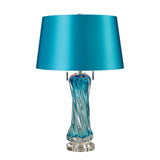 Vergato 24'' High 2-Light Table Lamp - Blue