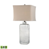 Hammered Grey 31'' High 1-Light Table Lamp - Gray Smoke