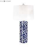 Scale Sketch 28'' High 1-Light Table Lamp - Navy