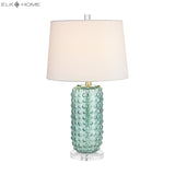 Caicos 25'' High 1-Light Table Lamp - Green