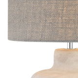 Rockport 17'' High 1-Light Table Lamp - Polished Concrete