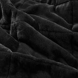 Madison Park Coleman Casual Reversible HeiQ Smart Temperature Down Alternative Blanket Black King MP51-8194