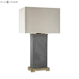 Elliot Bay 28'' High 1-Light Outdoor Table Lamp - Gray