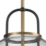 Faraday 12'' Wide 1-Light Mini Pendant - Aged Brass