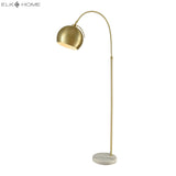 Kopernikus 61'' High 1-Light Floor Lamp - Aged Brass