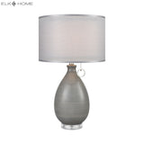 Clothilde 26'' High 1-Light Table Lamp - Gray