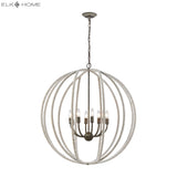 Lasso 32'' Wide 8-Light Pendant - Gray