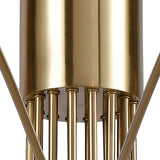 Scarab 47'' Wide 8-Light Chandelier - Aged Brass