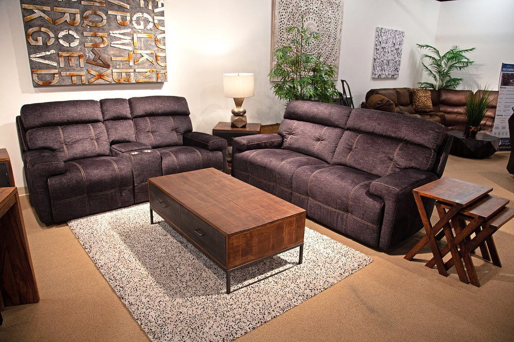 Porter Designs Metropolitan Solid Mango Wood Industrial Coffee Table Brown 05-108-01-3254