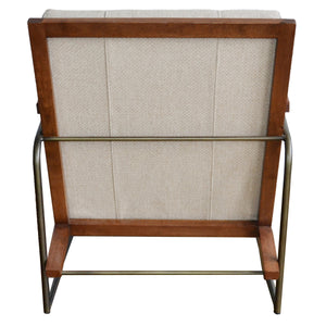 Damian Fabric Accent Chair Cardiff Tan