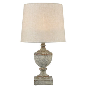 Regus 24'' High 1-Light Outdoor Table Lamp - Antique Gray