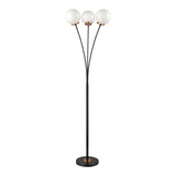 Boudreaux 64'' High 3-Light Floor Lamp - Matte Black