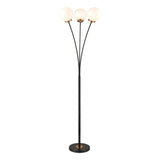 Boudreaux 64'' High 3-Light Floor Lamp - Matte Black