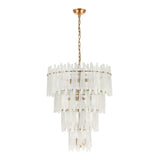 Brinicle 26'' Wide 18-Light Chandelier - Aged Brass