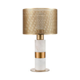 Sureshot 15'' High 1-Light Table Lamp - Aged Brass