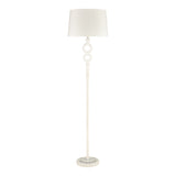 Hammered Home 67'' High 1-Light Floor Lamp - Matte White