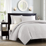 Madison Park Quebec Transitional| 100% Polyester Microfiber Quilted Coverlet Mini Set MP13-1387