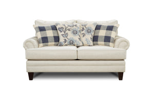 Fusion 2811 Traditional Loveseat 2811 Catalina Linen 